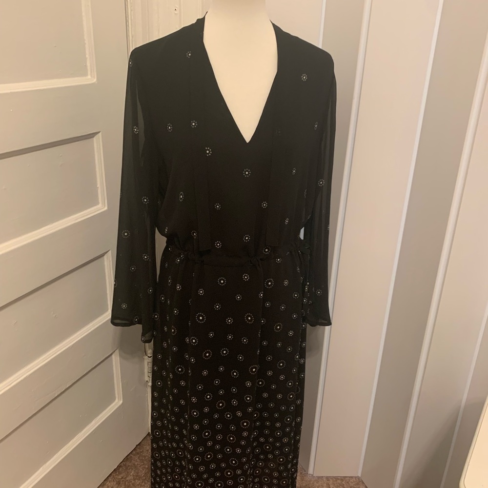 Anne Klein drawstring dress